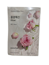 Load image into Gallery viewer, Innisfree Squeeze Energy Mask-  (Rose) 22 ml
